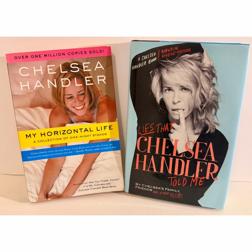 Chelsea Handler Book Bundle My Horizontal Life Lies That Told Me